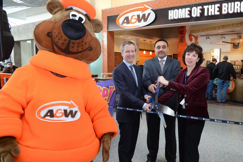 A&W Celebrates Grand Opening at Toronto Pearson International Airport and 750th Restaurant in Canada